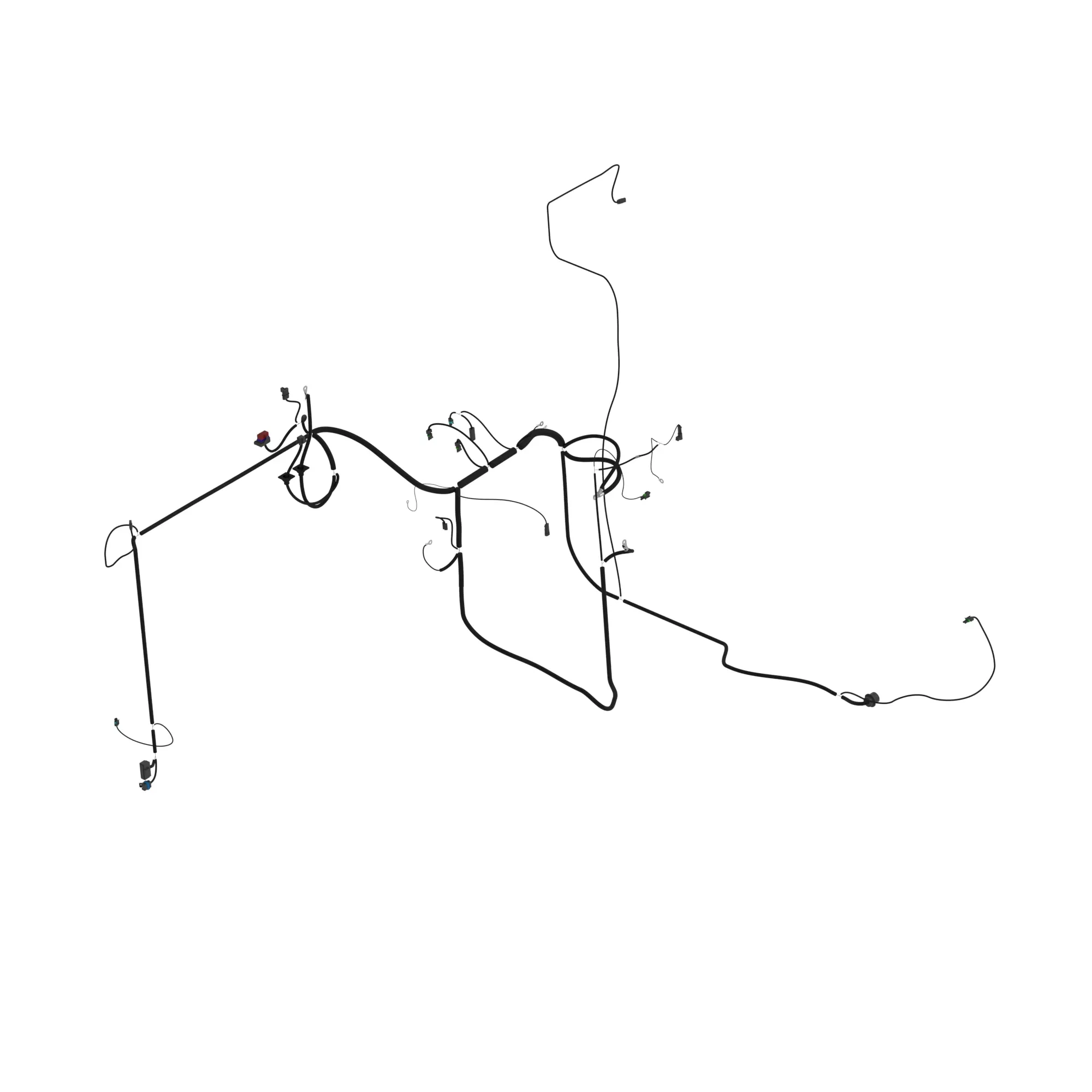 WIRING HARNESS,6.8/9.0 L ENGINE, TI