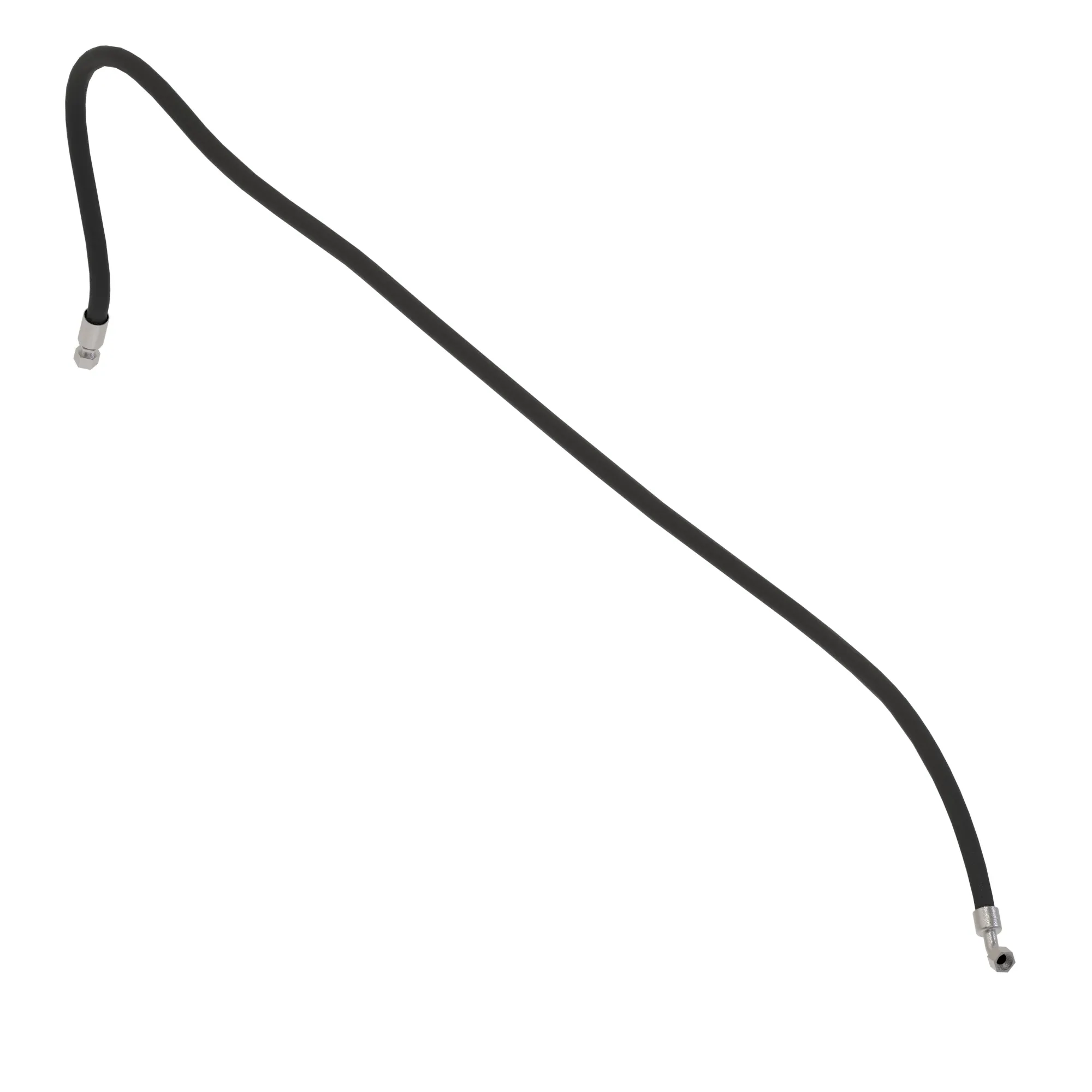 John Deere Vulcanized Rubber Hydraulic Hose with Nylon Braid - AT431779