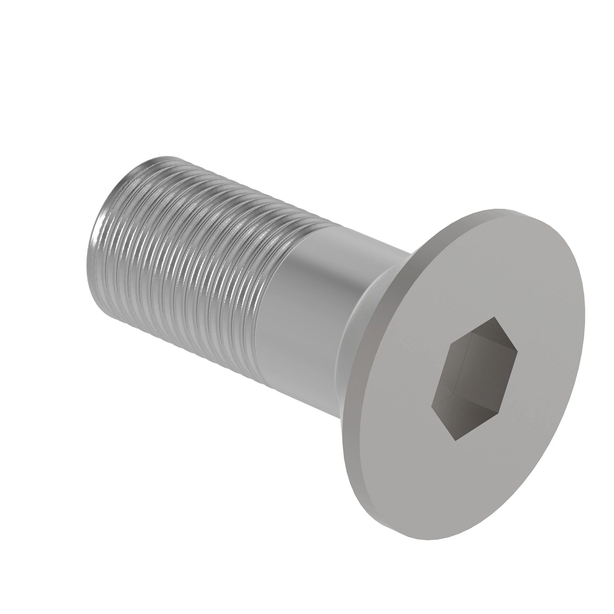 John Deere Countersunk Flat Head Screw, 3/8" X 1.38" - T120292