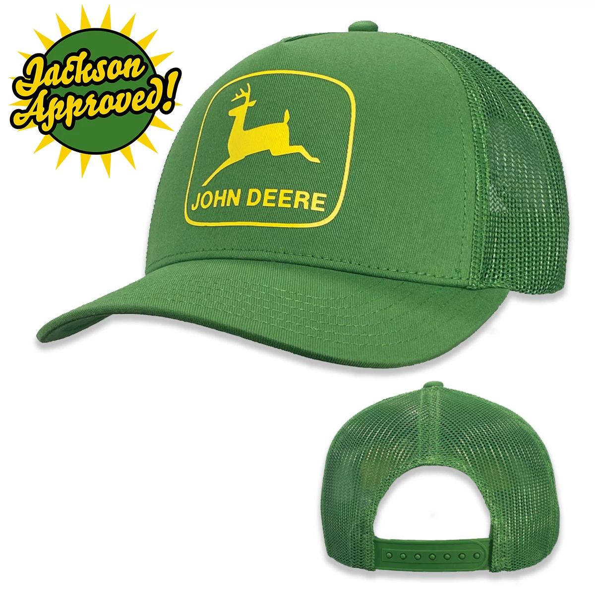 Vintage Logo Green Trucker Hat