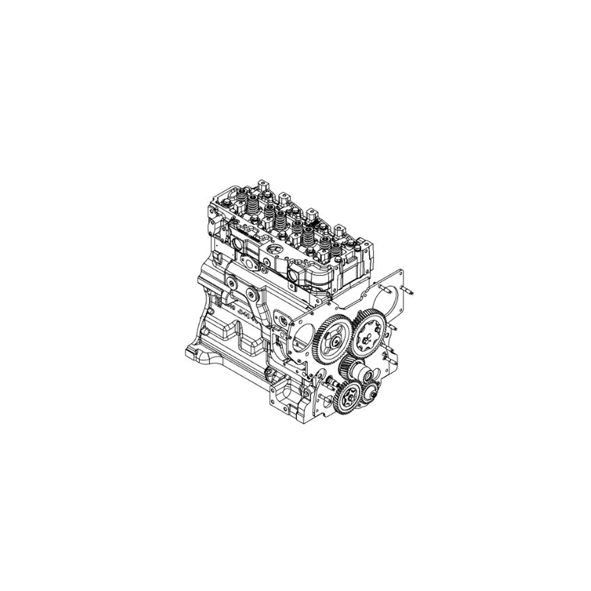 ⚙️ SE500712: Conjunto de Bloque Completo Reman, 4 Cilindros