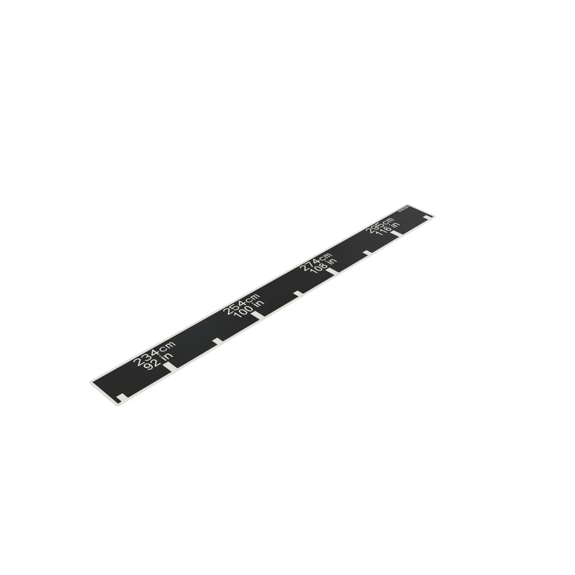 John Deere Tread Adjust Indicator Label - N316384