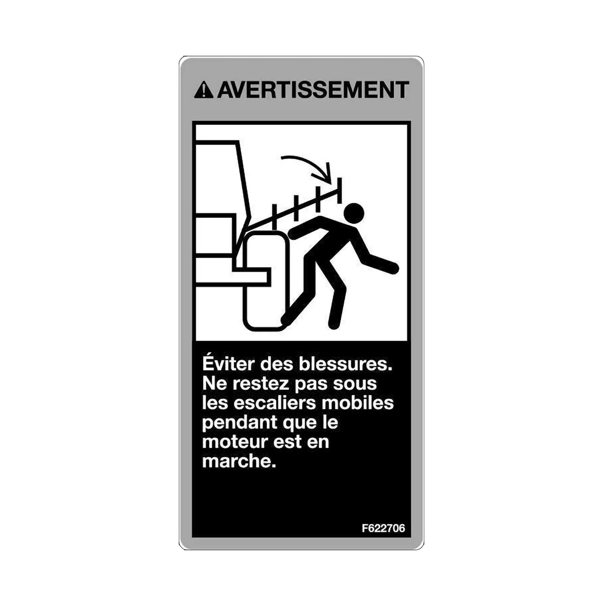 Label, Hydraulic Ladder