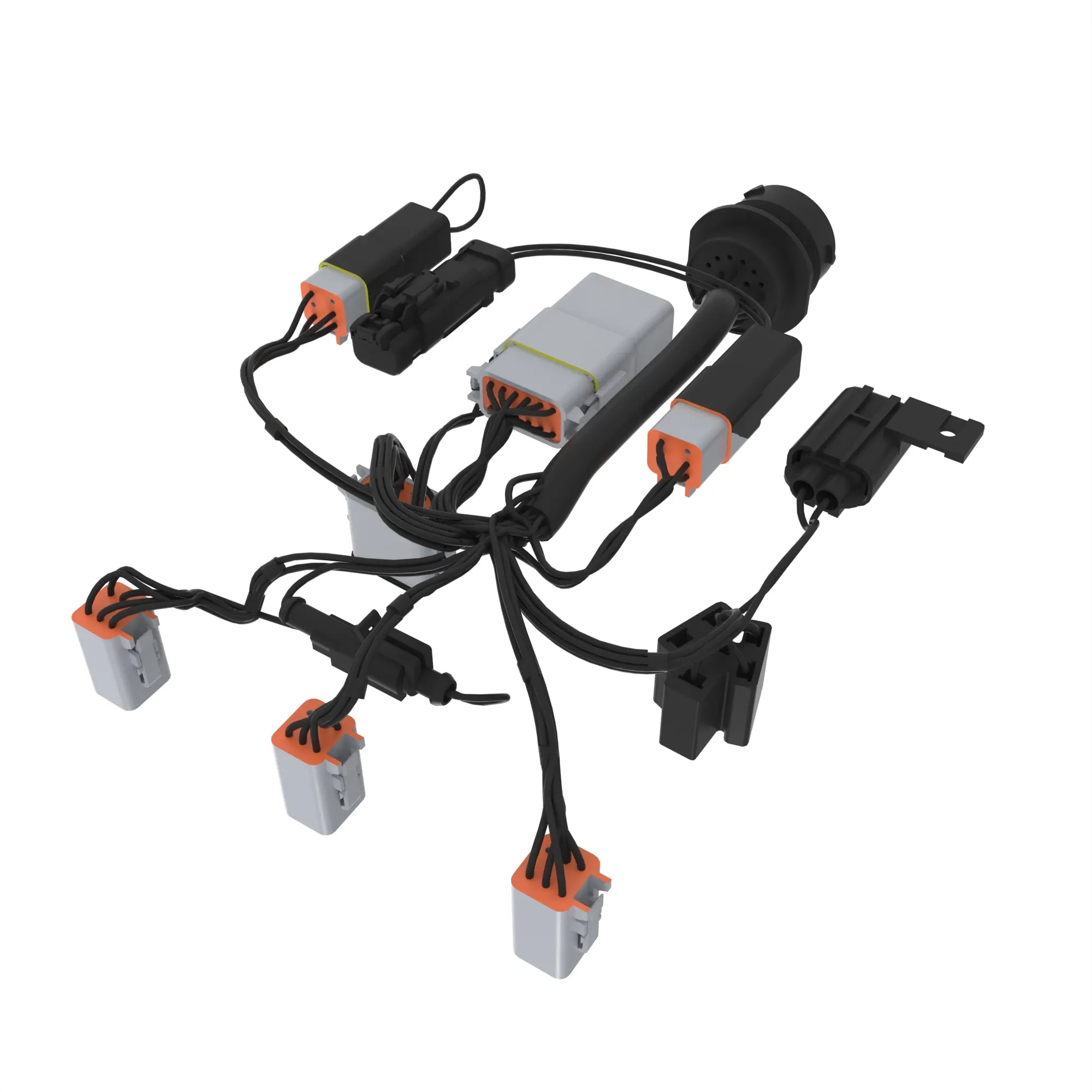 WIRING HARNESS, J1939 TO 2" GAGES
