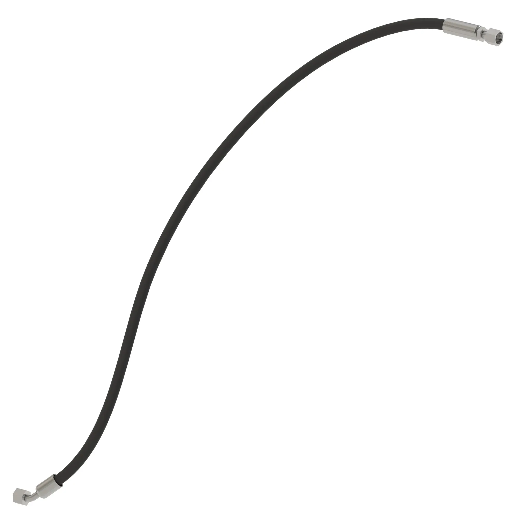 John Deere Park Brake Tank Fabricated Hydraulic Hose - AN402194