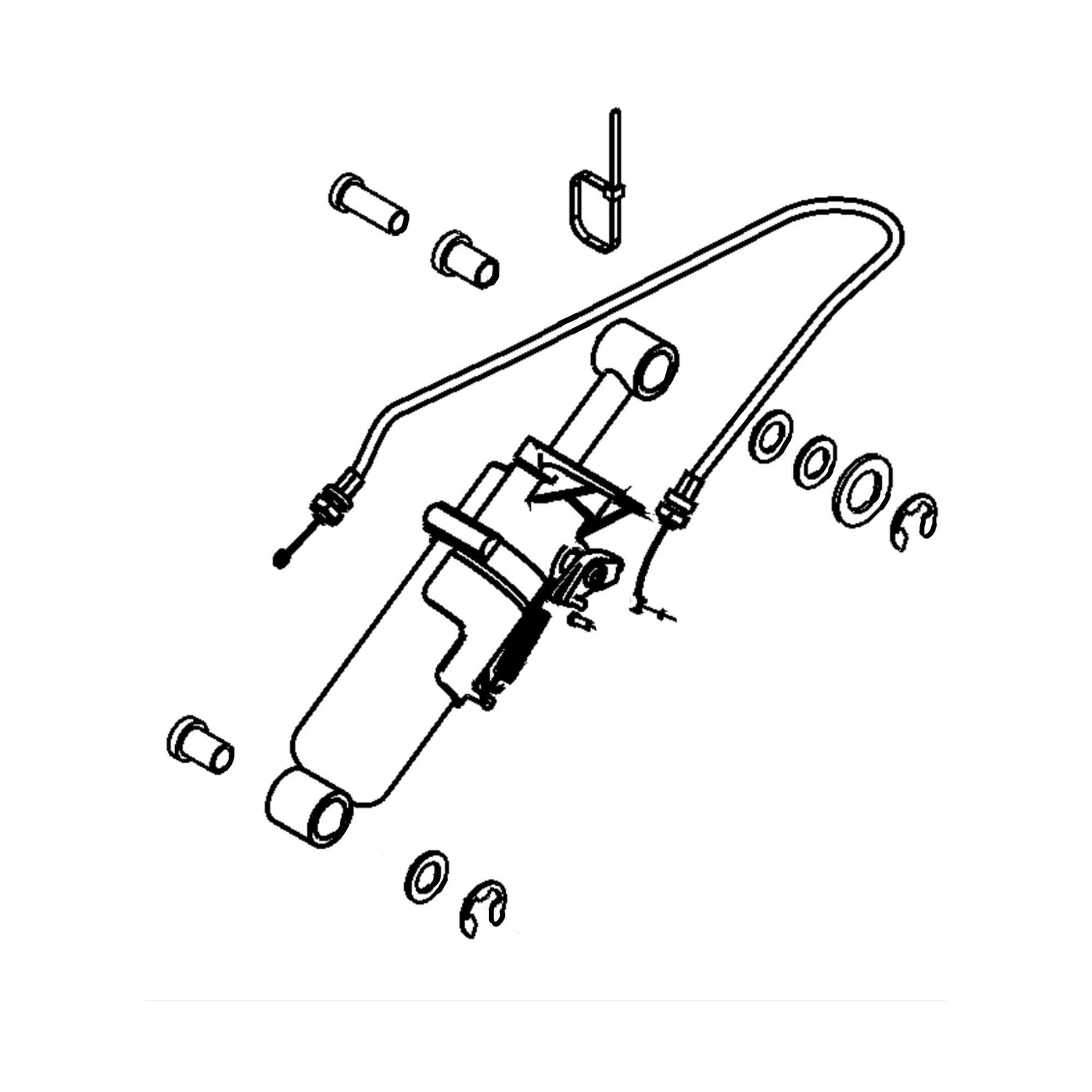 John Deere Seat Shock Absorber Kit - RE243696