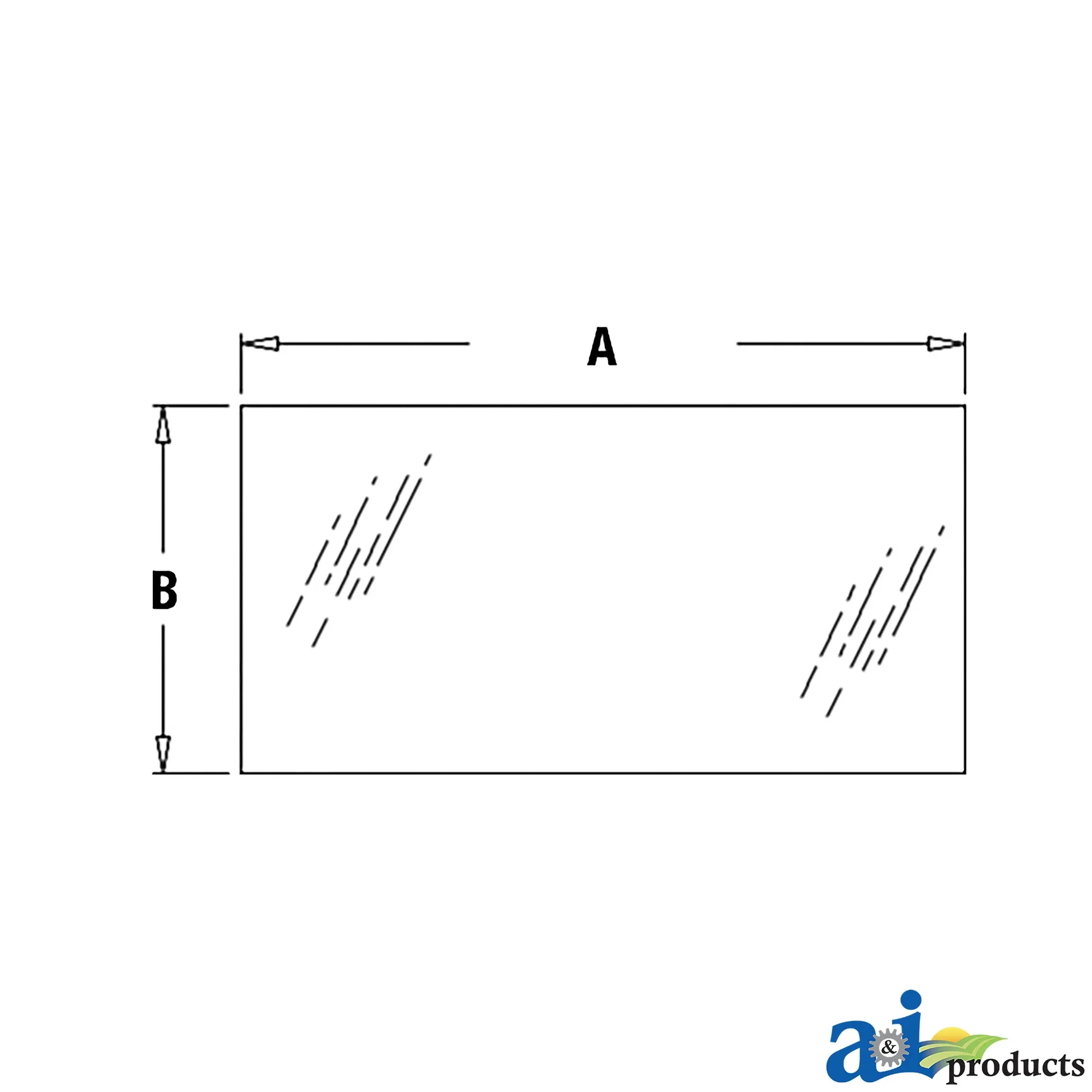 A&I Products Middle Windowpane - A-T242699