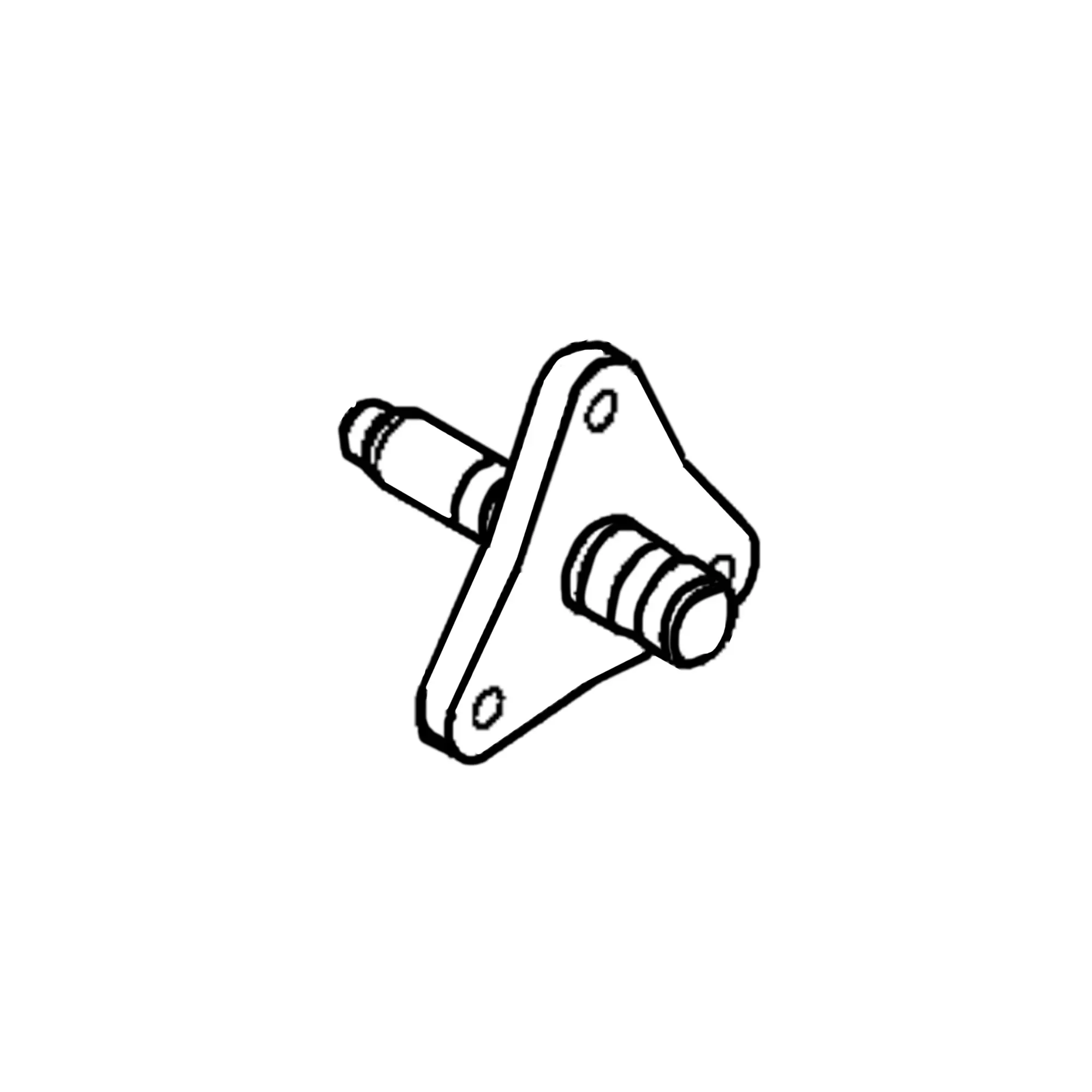 John Deere Drive Shaft Flange - LVA801005