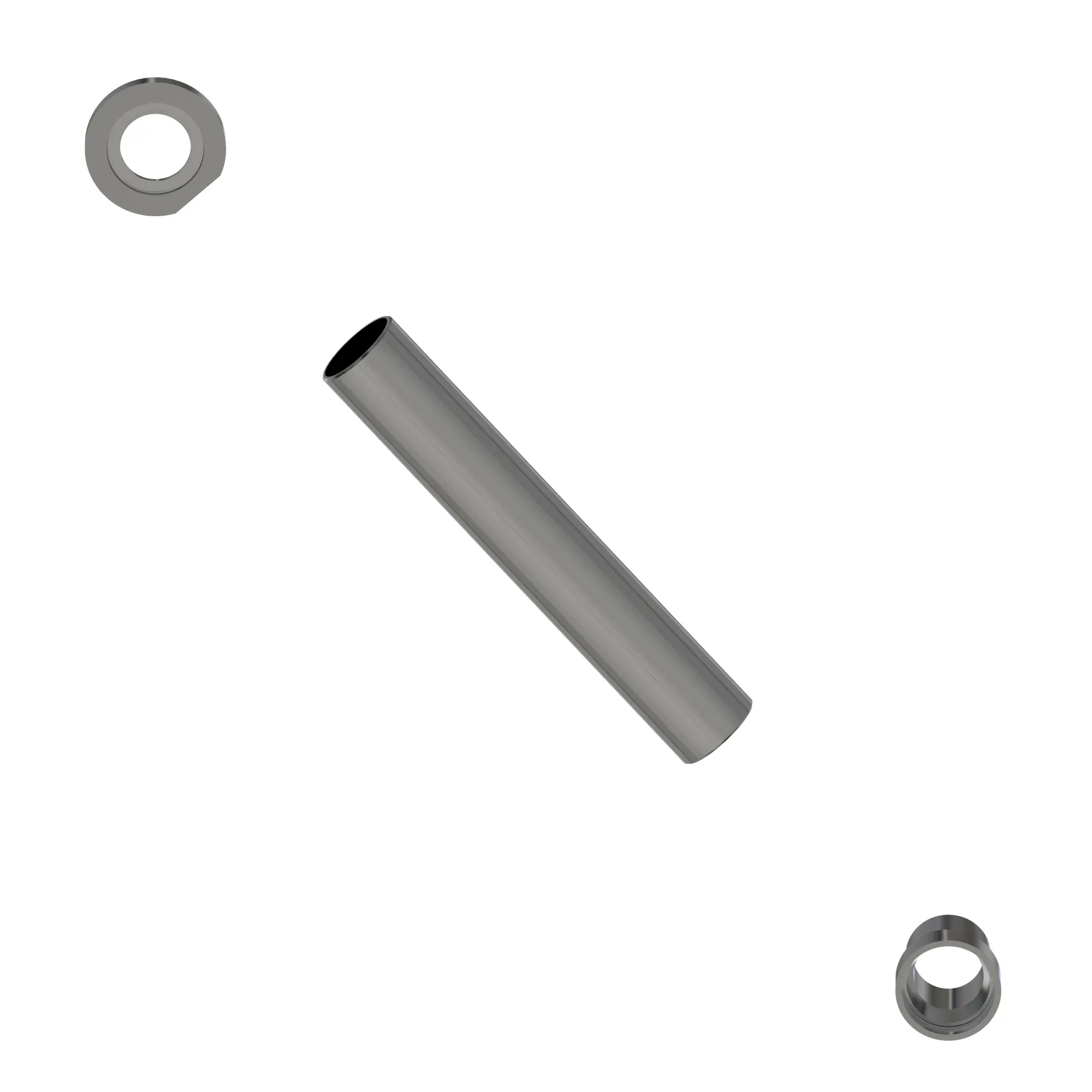 SPRAY LINE, 20"  HOLE SS SHORT