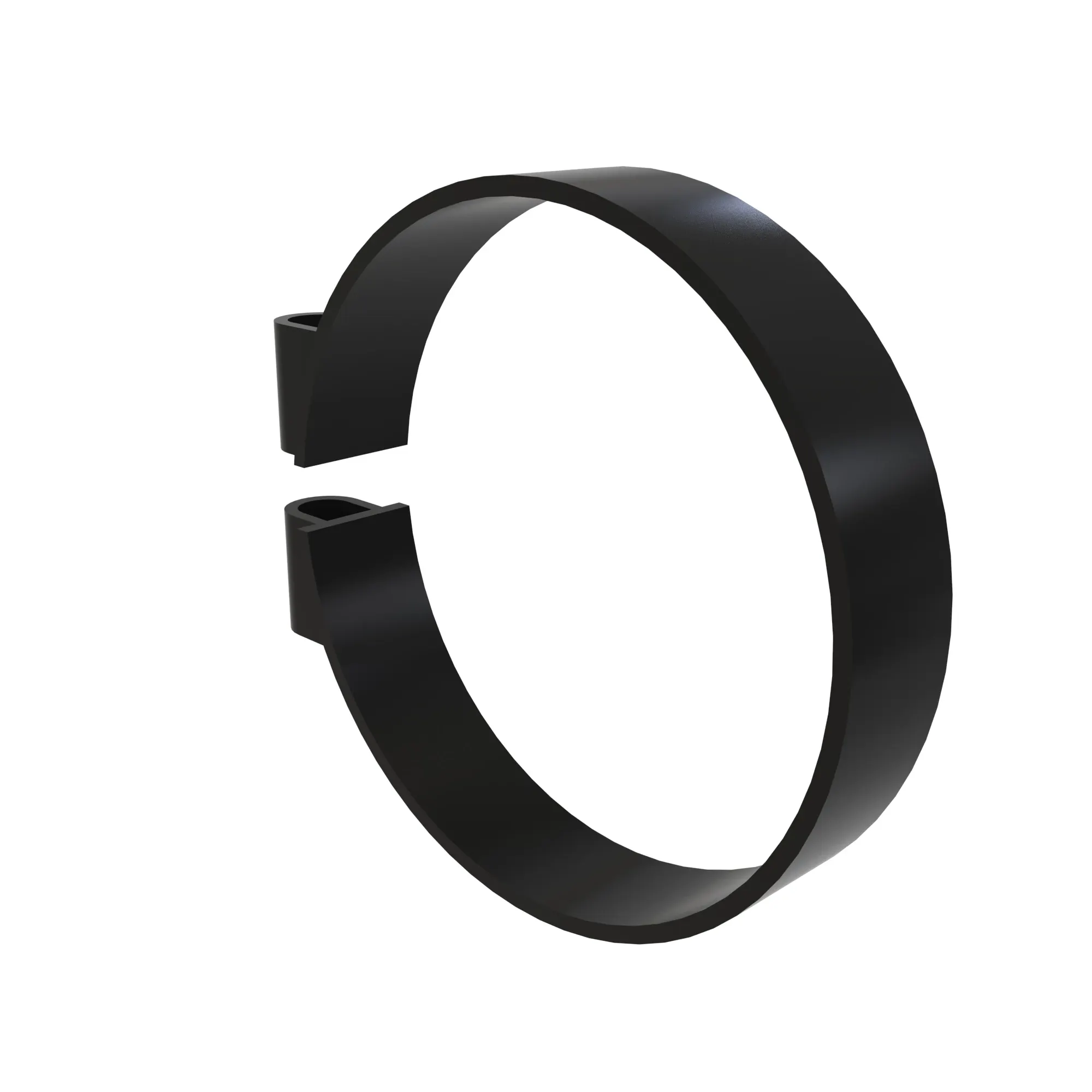 CLAMP, EXHAUST 4.75  ID, BLACK