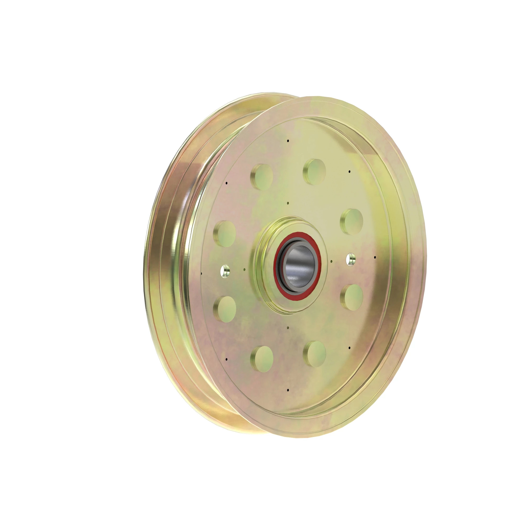 John Deere Riveted Idler with Bearing - AM121238