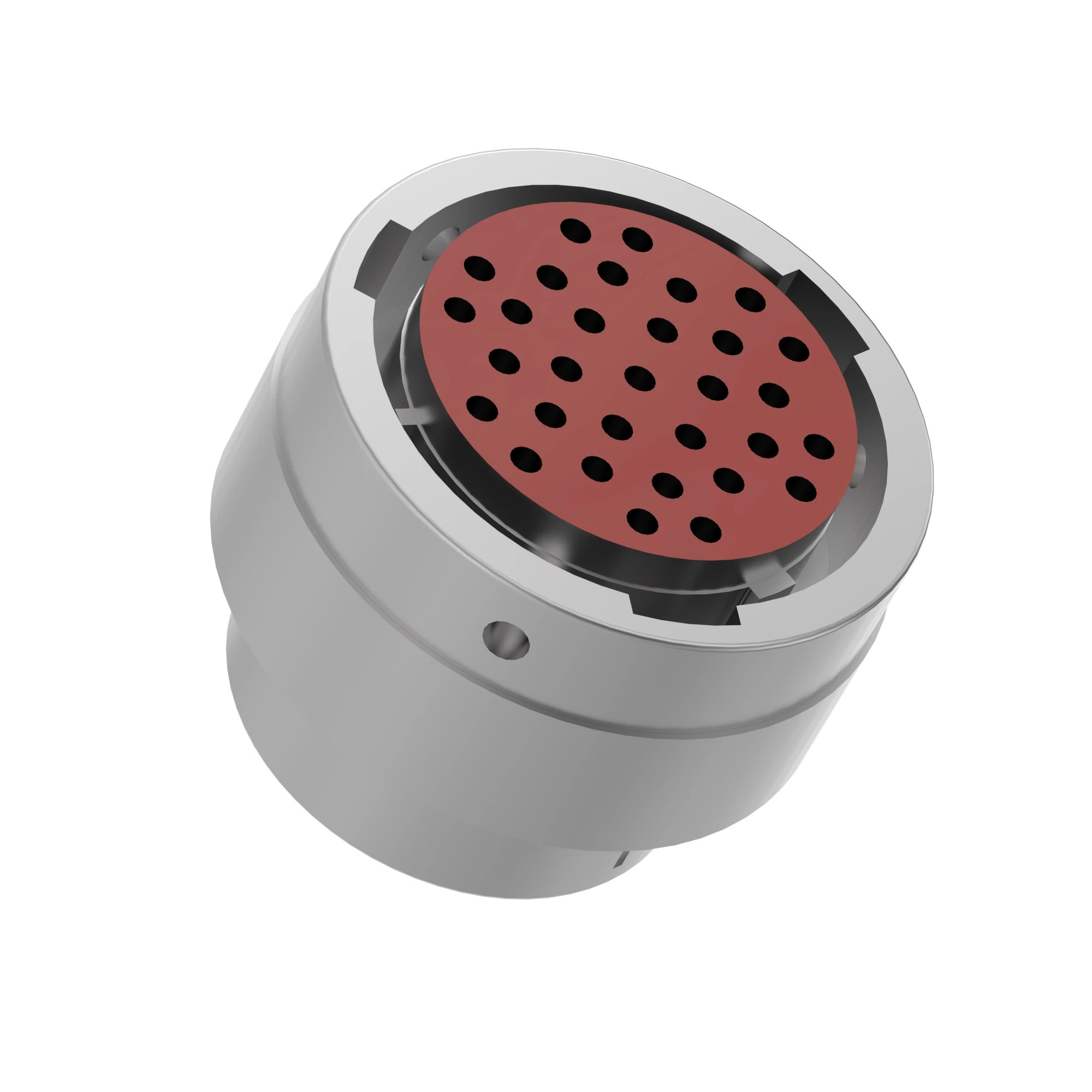 John Deere Silver Internal Electrical Connector Assembly, 31 Cavities - 57M7661