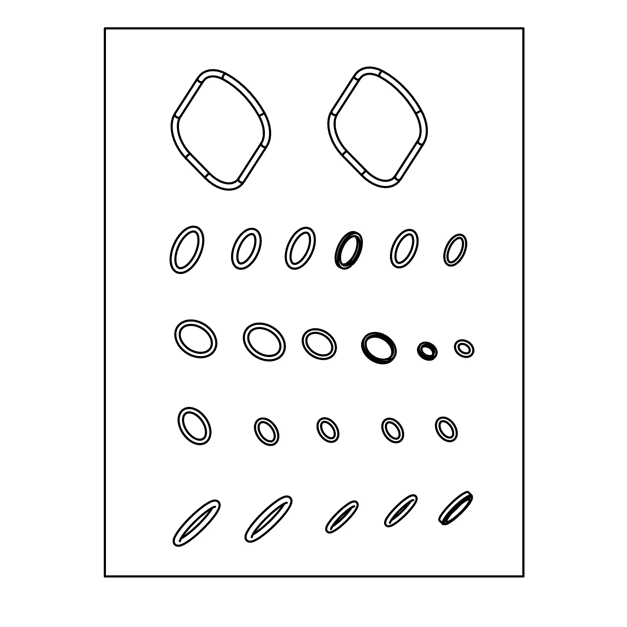 John Deere Rockshaft Control Valve Seal Kit - SJ290462