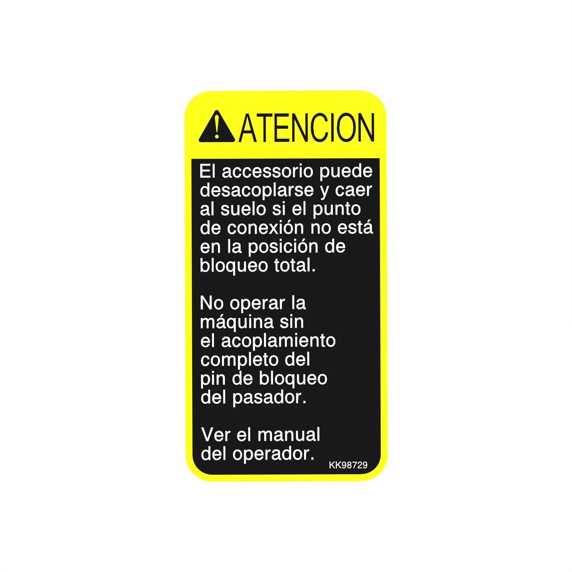 John Deere Label - KK98729