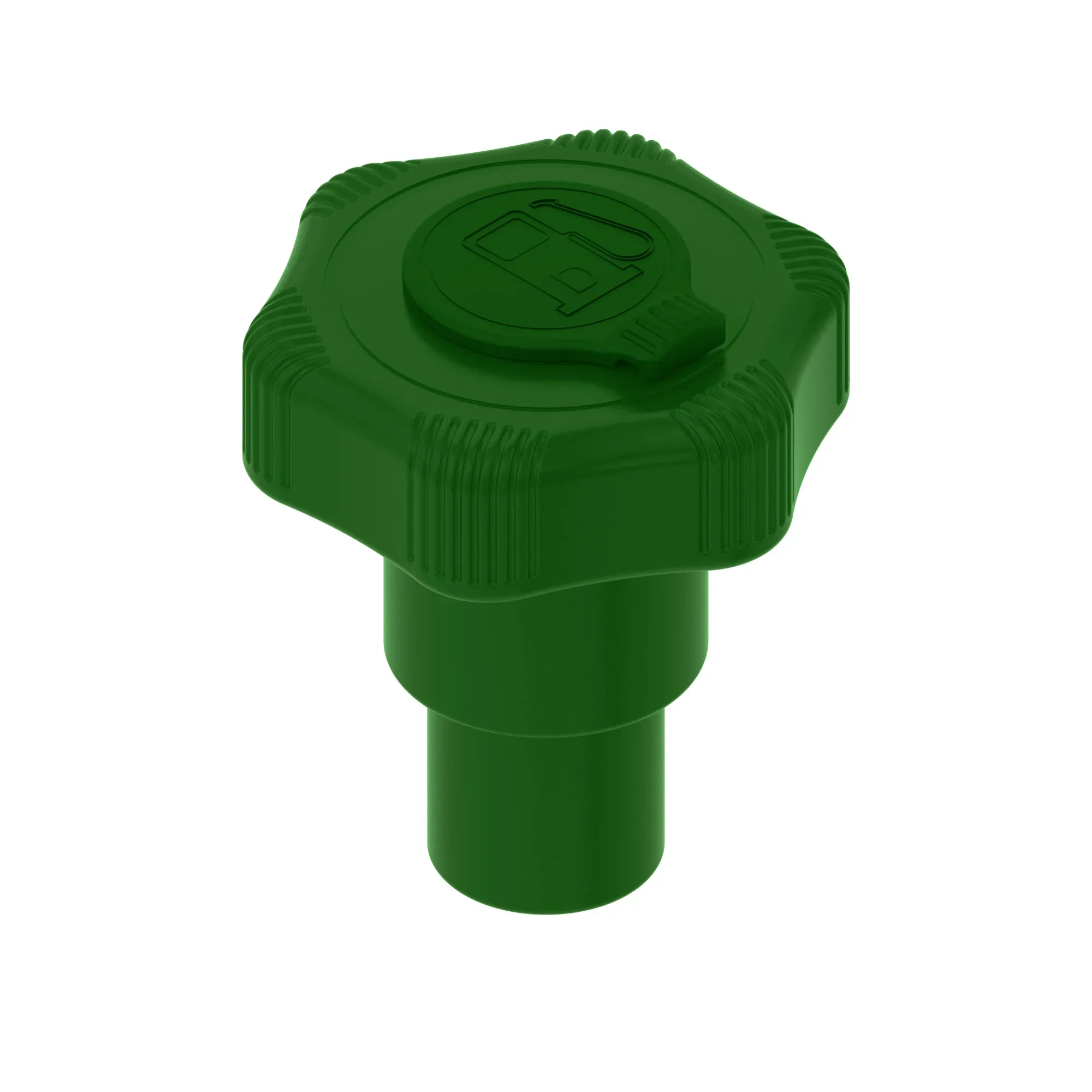 John Deere Fuel Tank Lockable Filler Cap, Green - AL239039