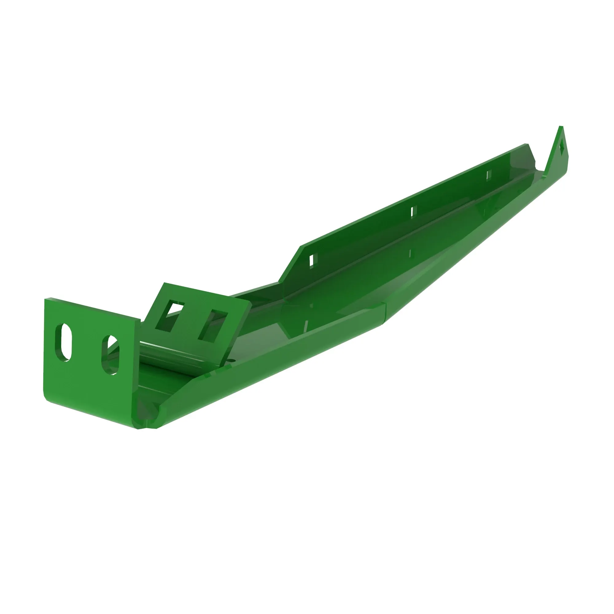 John Deere Right Side Cutting Platform Crop Divider Rigid Skid Plate - AH167954