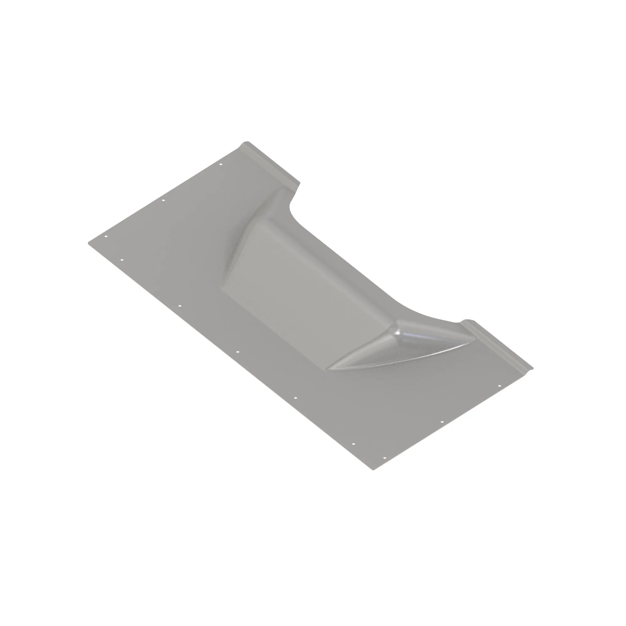 John Deere Front Toeguard Plate - T344566