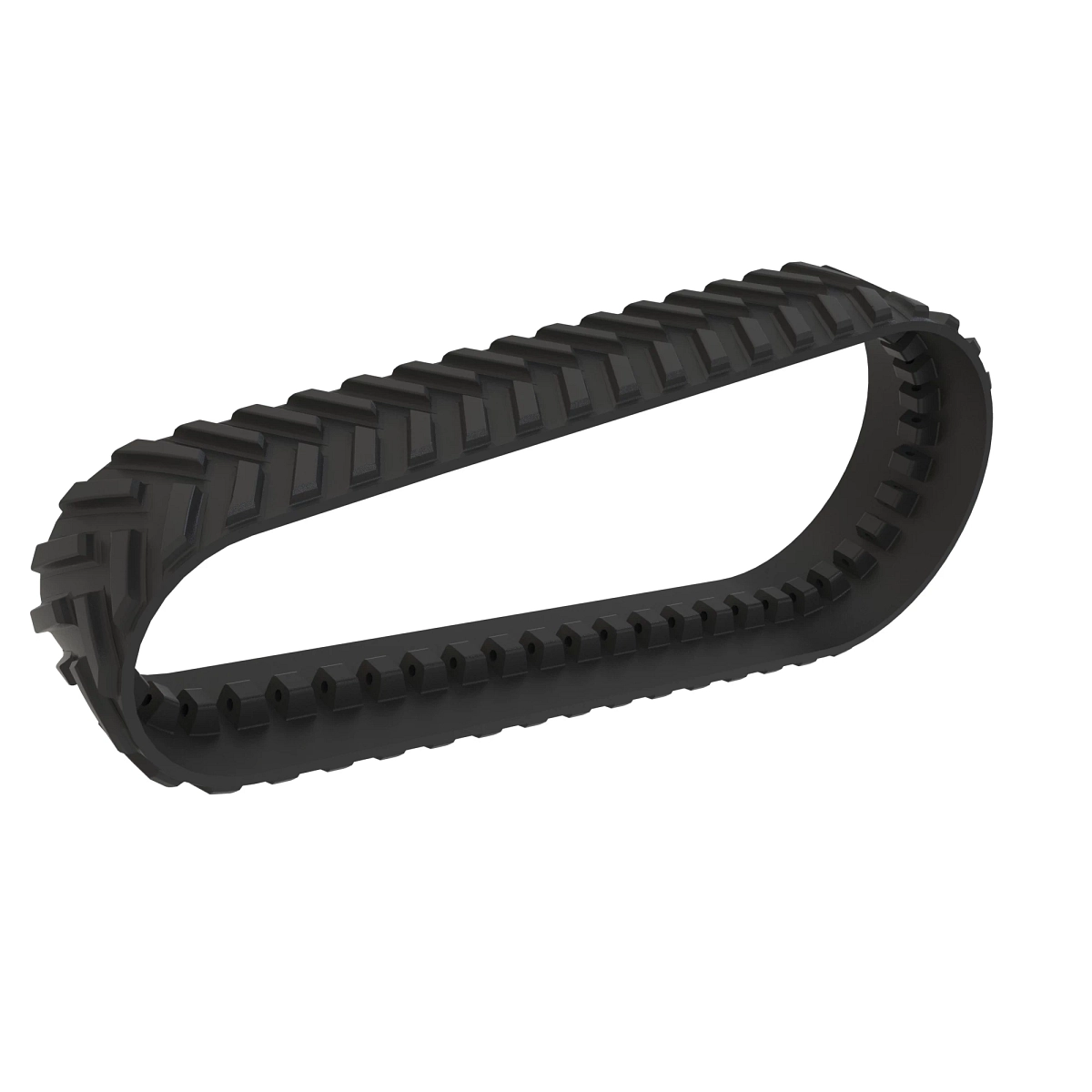 Rubber Track Belt, 30IN, Scraper Se
