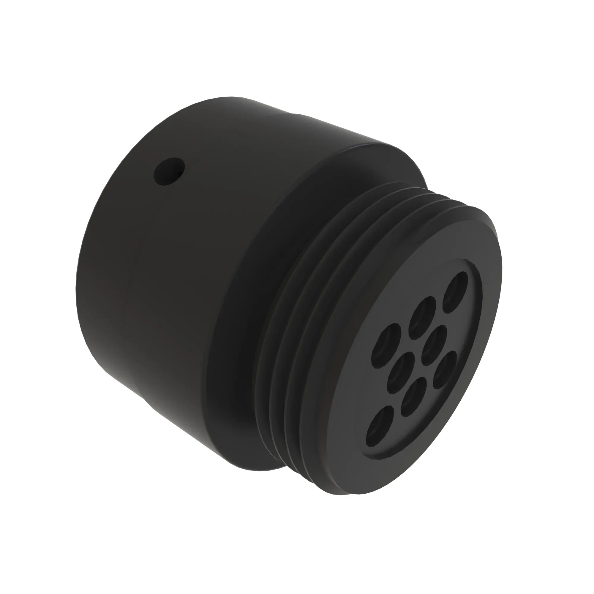 CONN DEUTSCH HDP20 8W MS BLK PLSTC