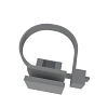 EDGE CLIP 50LB 8IN 1.8IN DIA