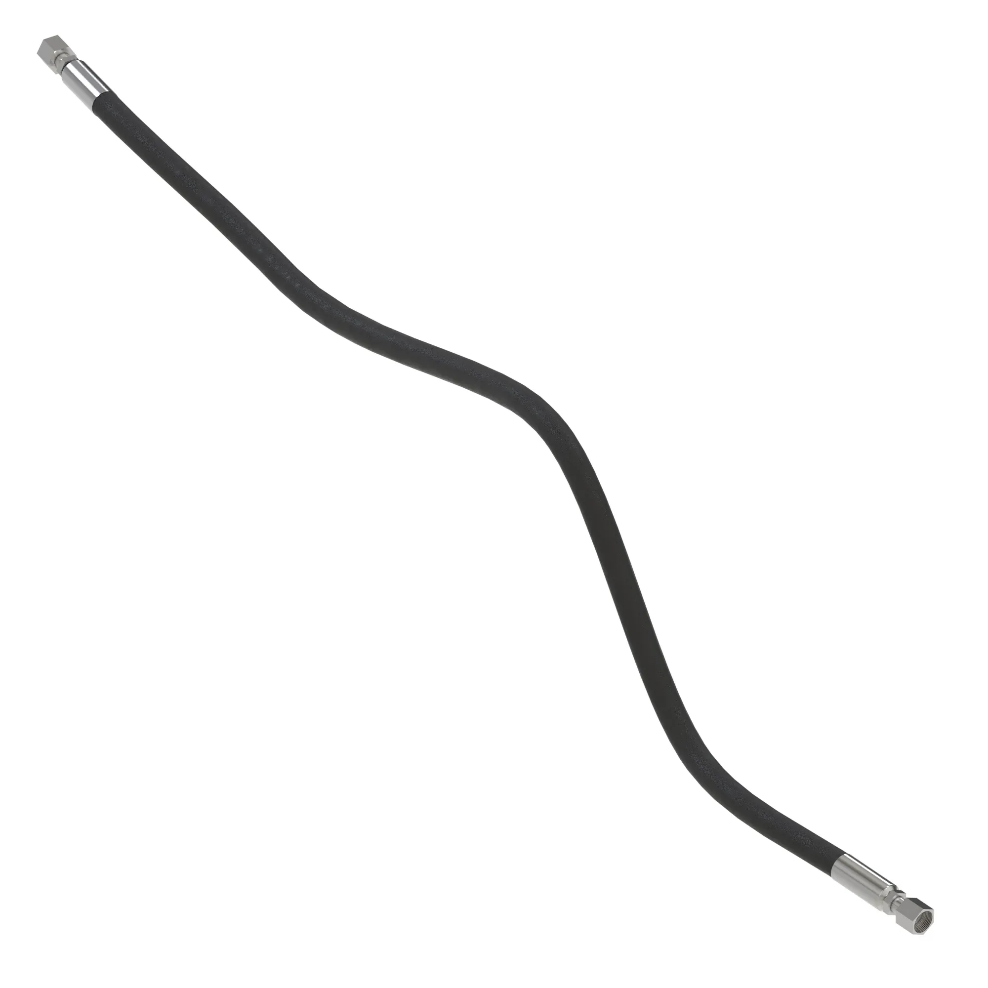 HOSE, HYDRAULIC - FABRICATE LEFT LOADER BOOM ROD END W/RC