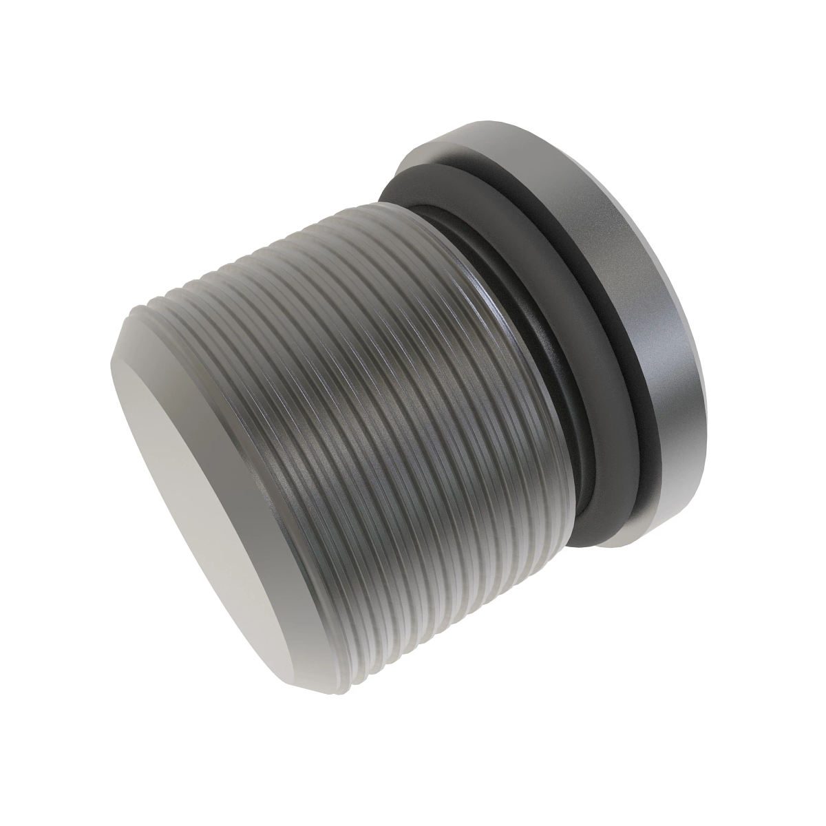 John Deere Straight Thread Fitting Plug with O-Ring - RE162743