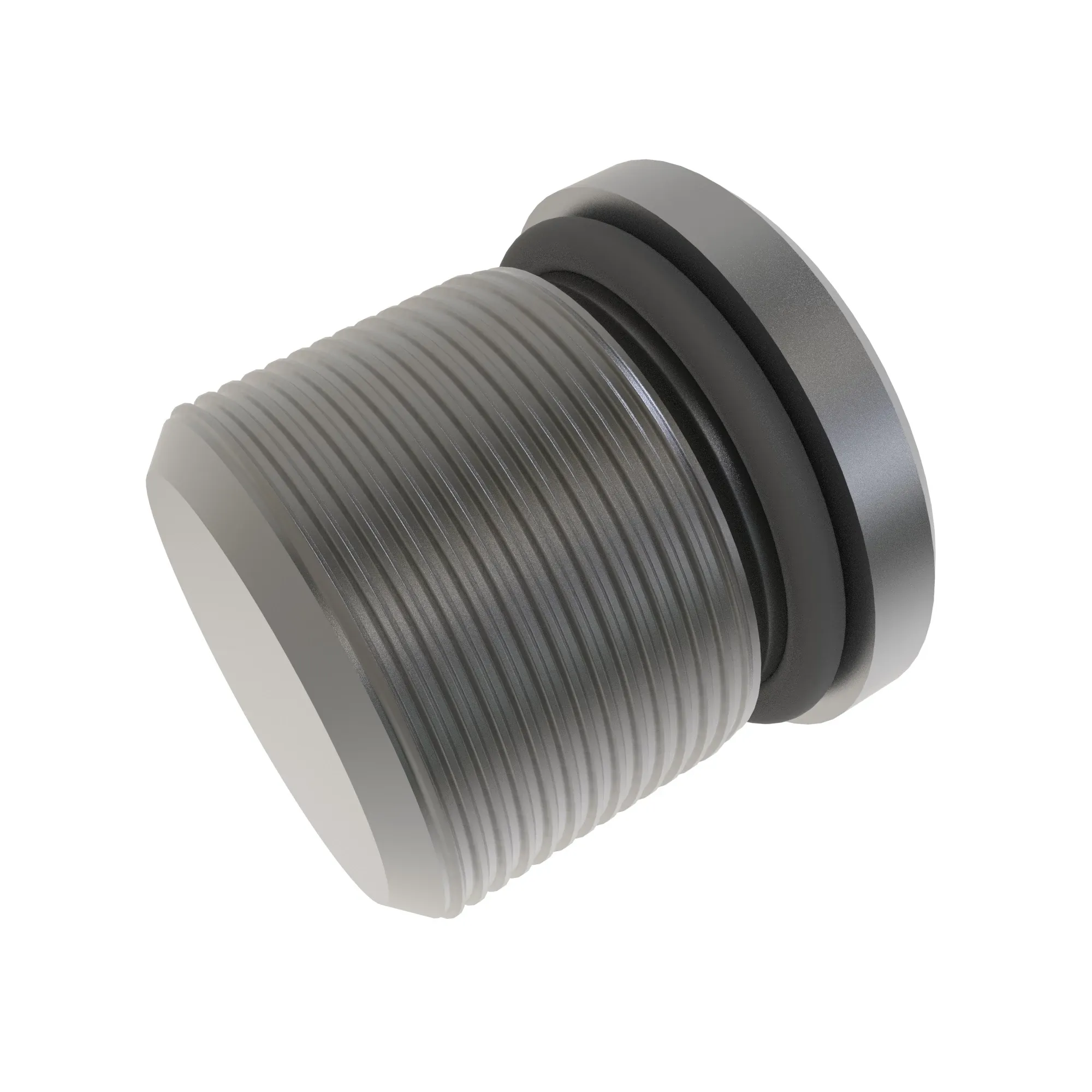 John Deere Straight Thread Fitting Plug with O-Ring - RE162743