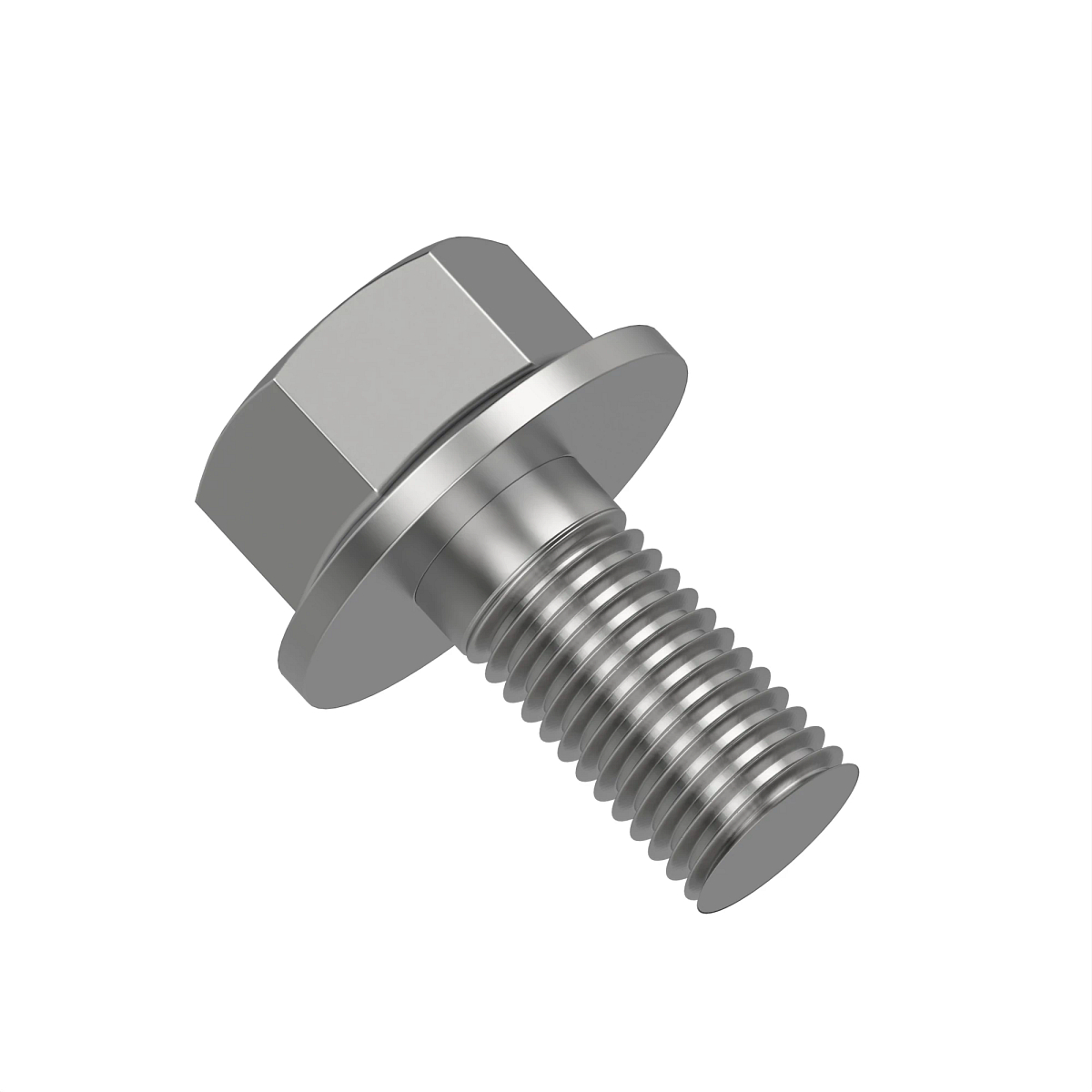 CAP SCREW, HEX FLANGED HD M6X1X12 J