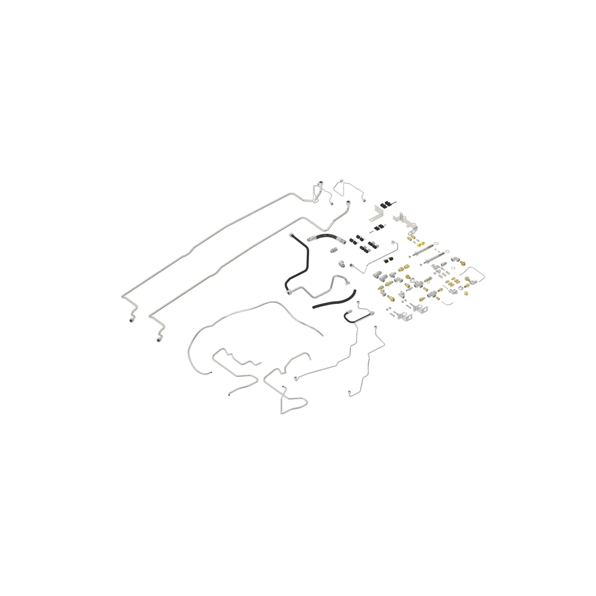 BL16621; Brake Line; Brake Line for Supply and Bleeding plus Bracket; MHM1894; 8751