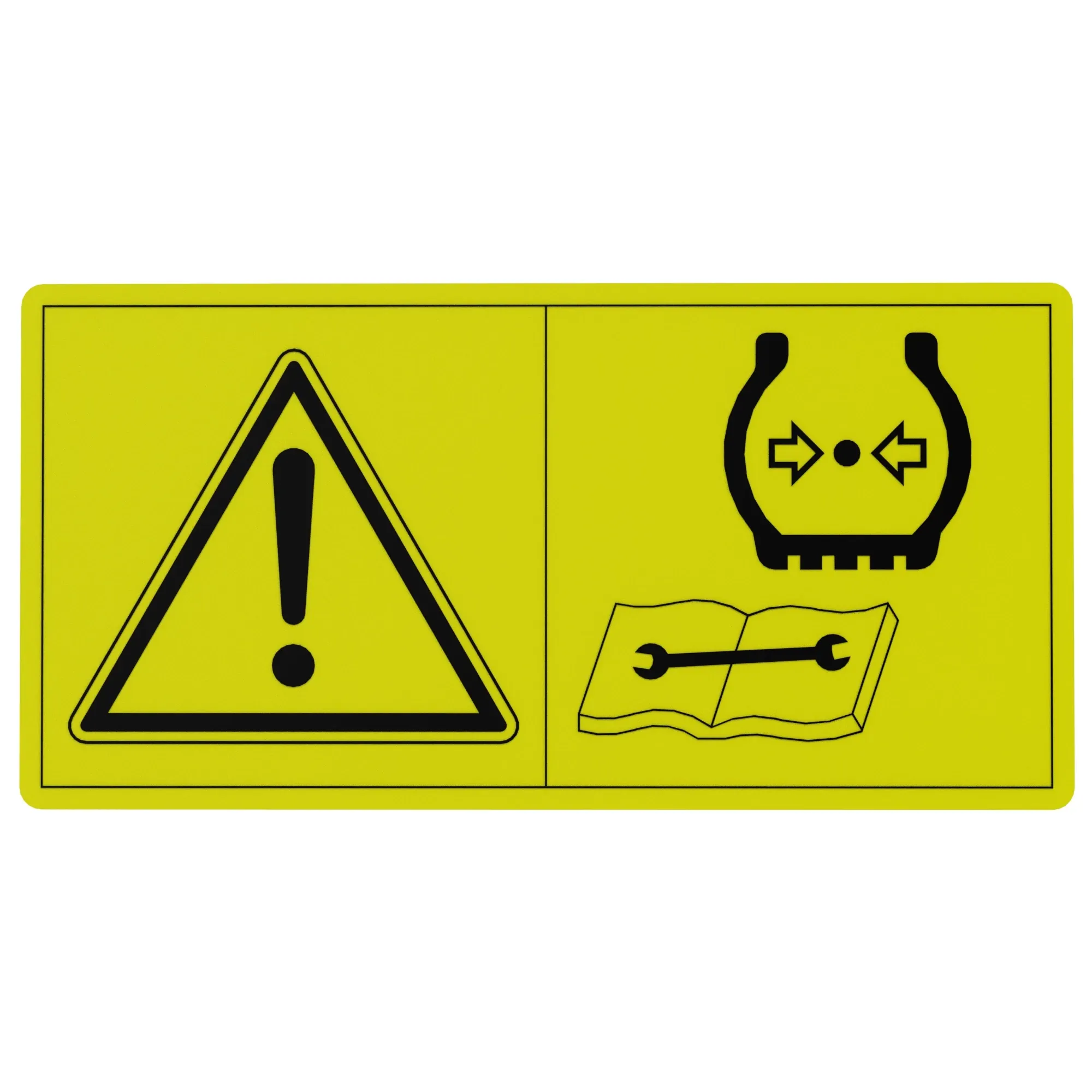 John Deere Tire Pressure Label - N313606