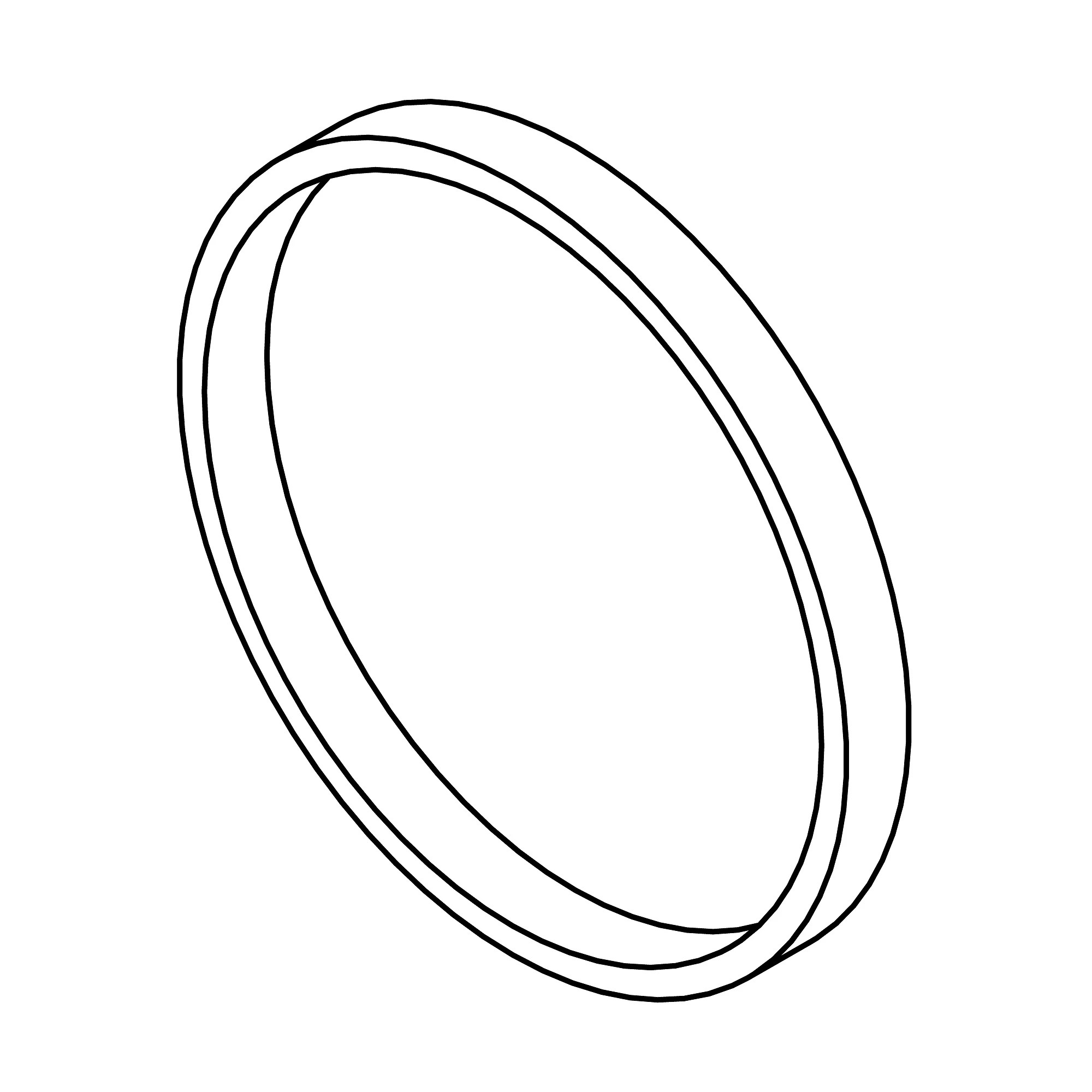 John Deere Piston and Rod Teflon Seal - R98322