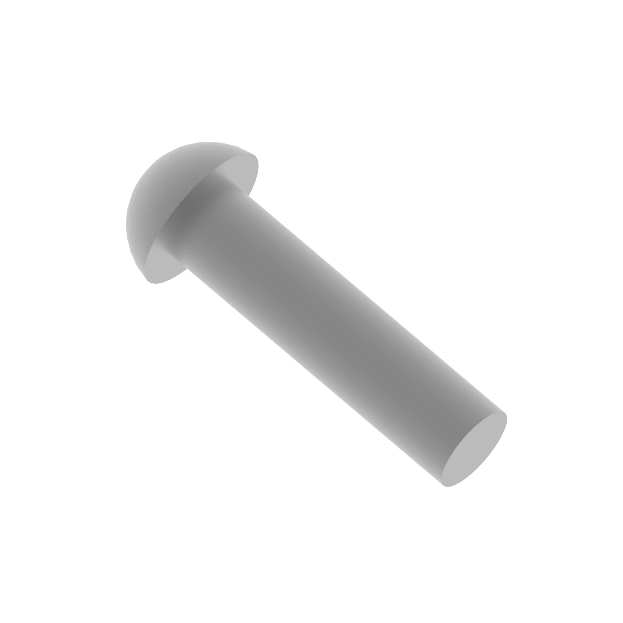 RIVET, SOLID, BUTTON HEAD