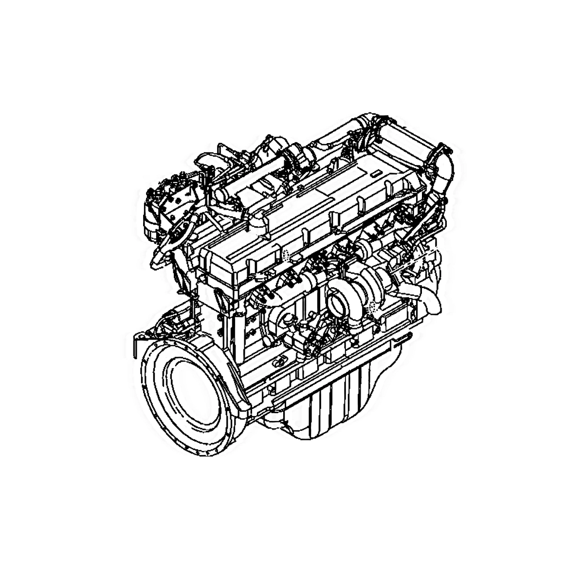 6WG1 Reman Engine