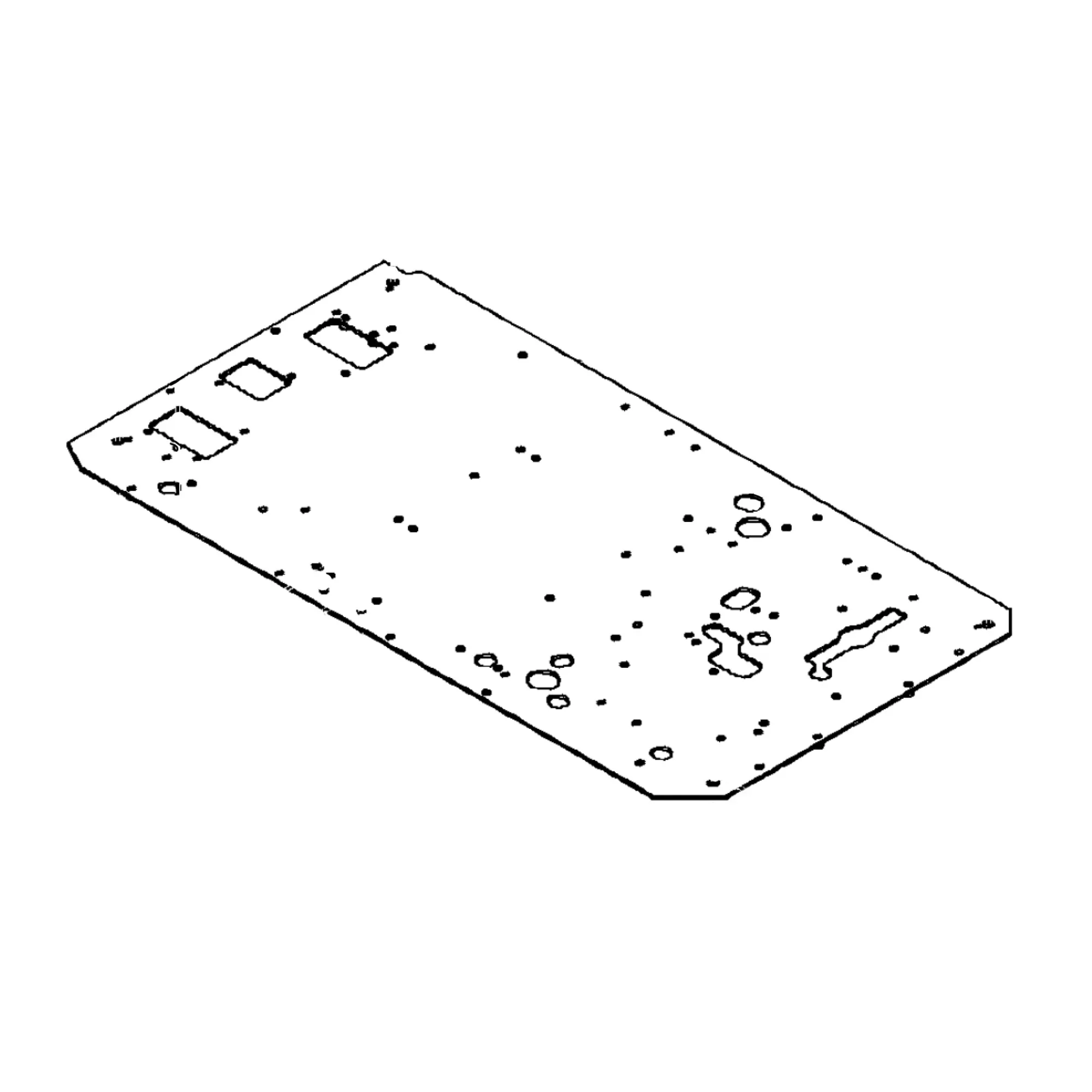 John Deere Floor Plate - FYA40037798