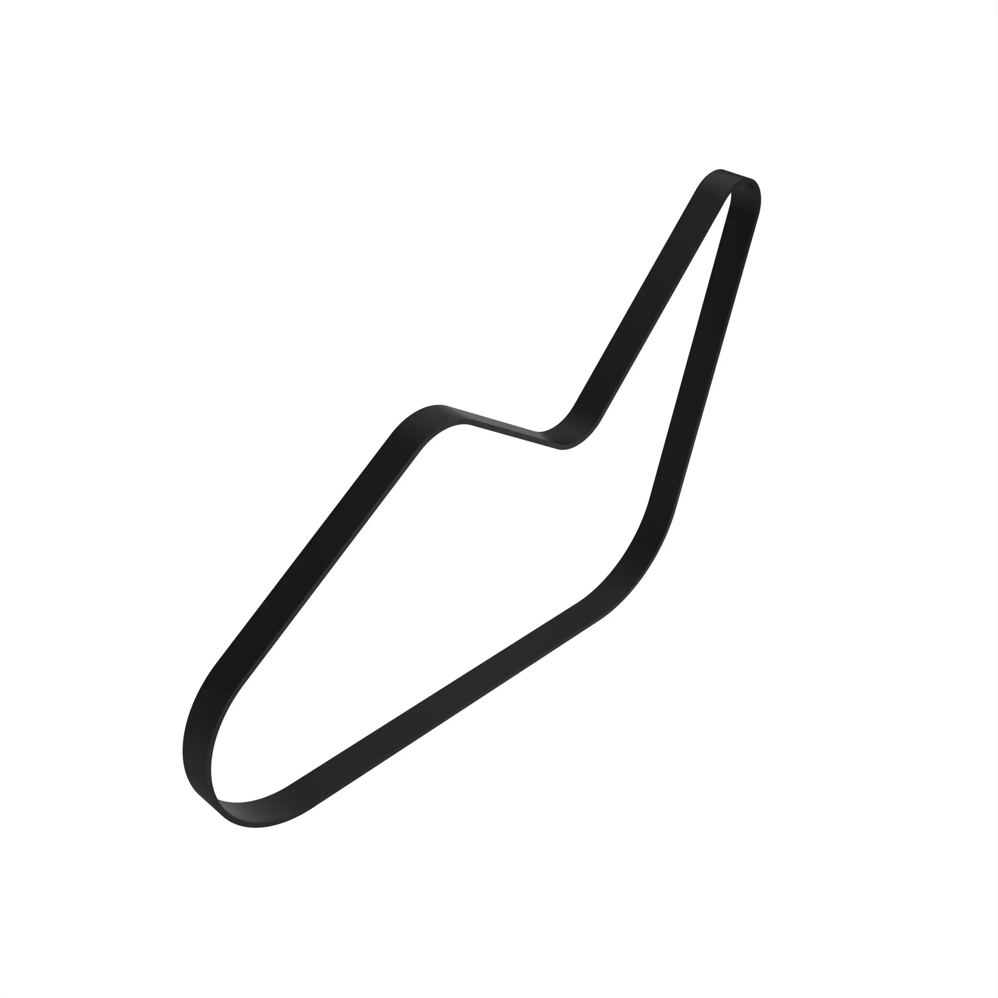 John Deere PK Section Engine Fan Drive V-Belt, Effective Length 1645 mm (64.8 inch) - R135195