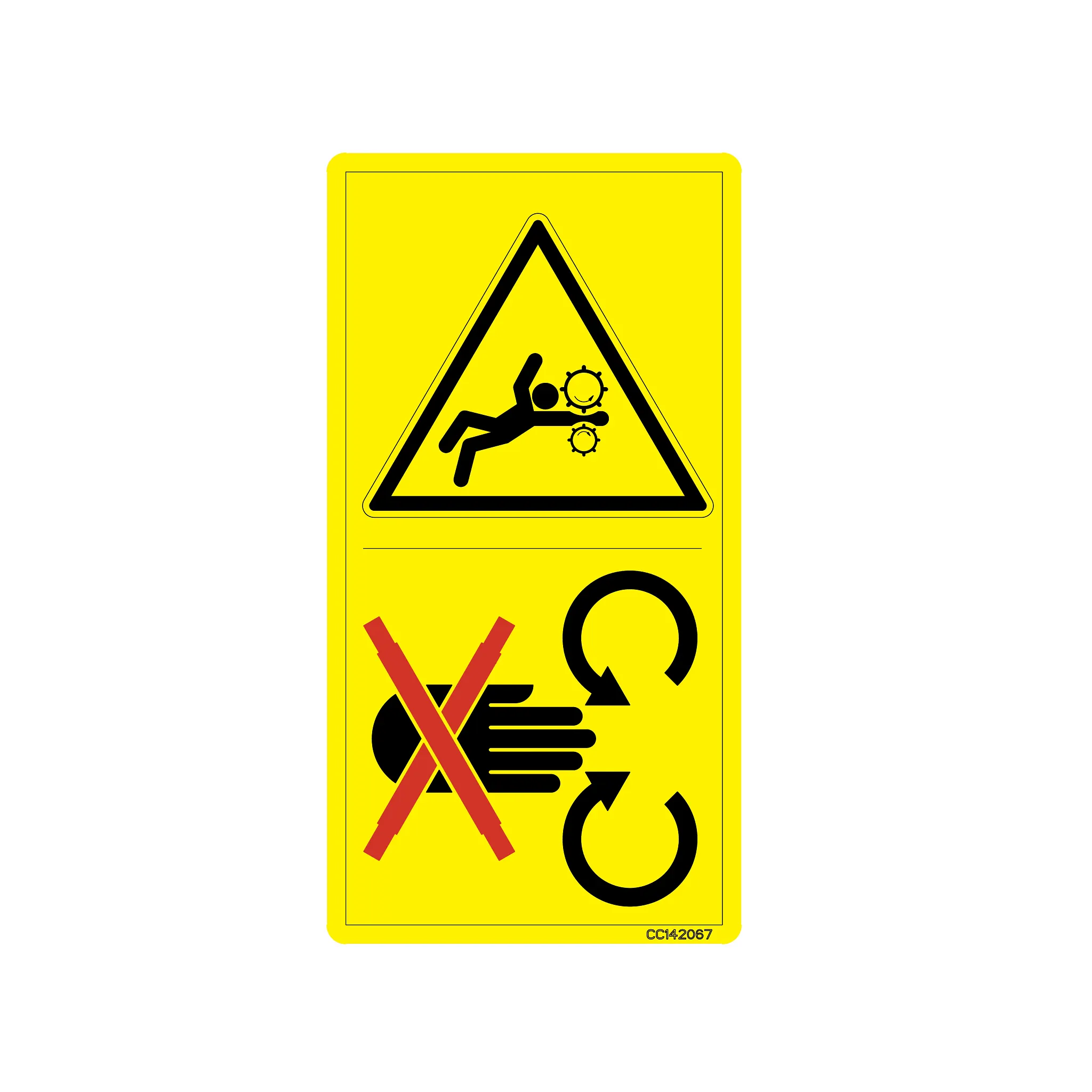 John Deere Label - CC142067
