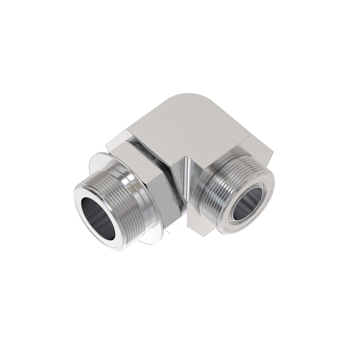 90 Deg Elbow, O-Ring FSF W/Met Hex