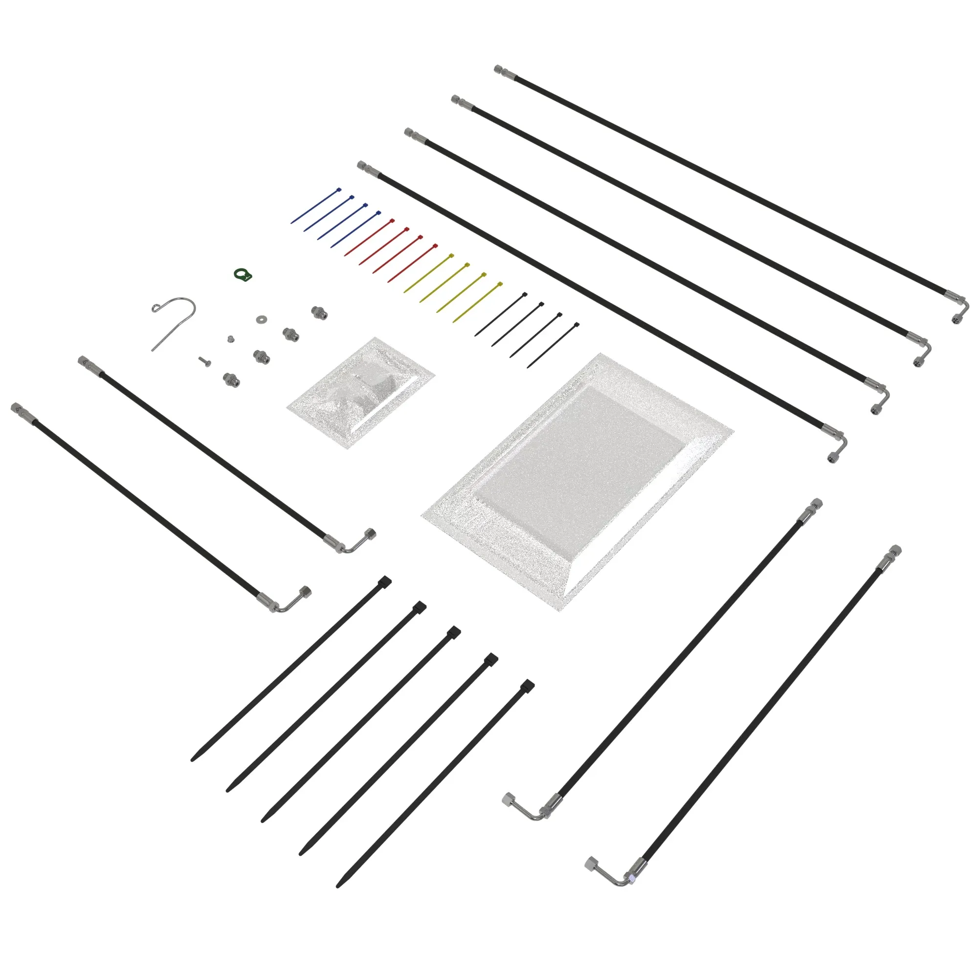 HOSES AND PARTS (2 FUNCTION)6B LONG