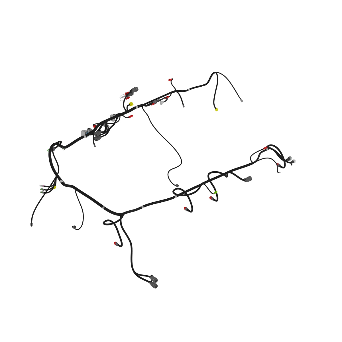 WIRING HARNESS, HARNESS, REAR BACK