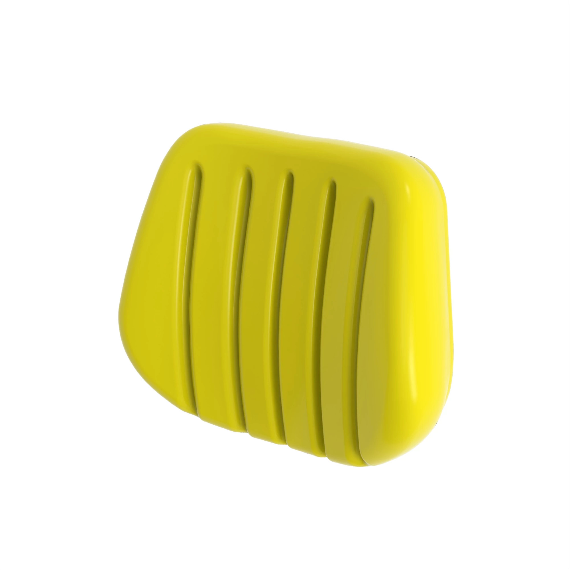 John Deere Yellow PVC Backrest Operator Seat Cushion - SU50988