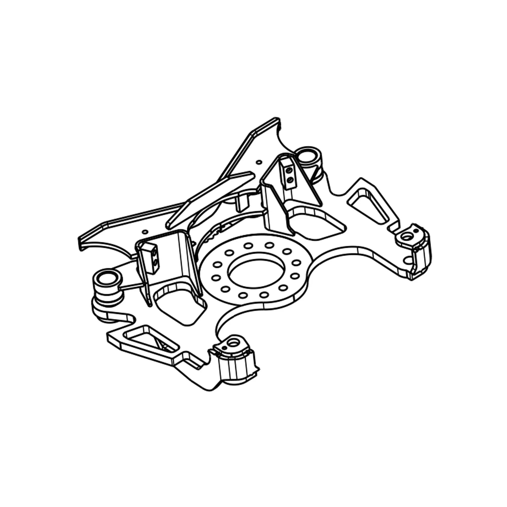John Deere Multi-Tree Handling Equipment (MTH) Frame - F657033