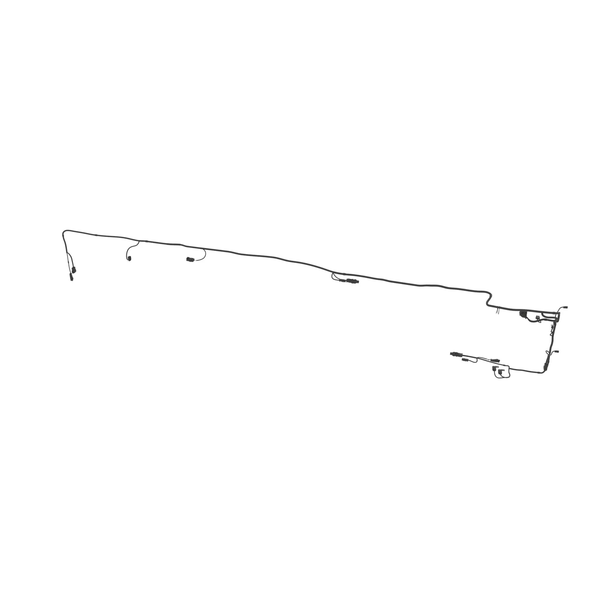 John Deere Rear Frame Wiring Harness - AT511676