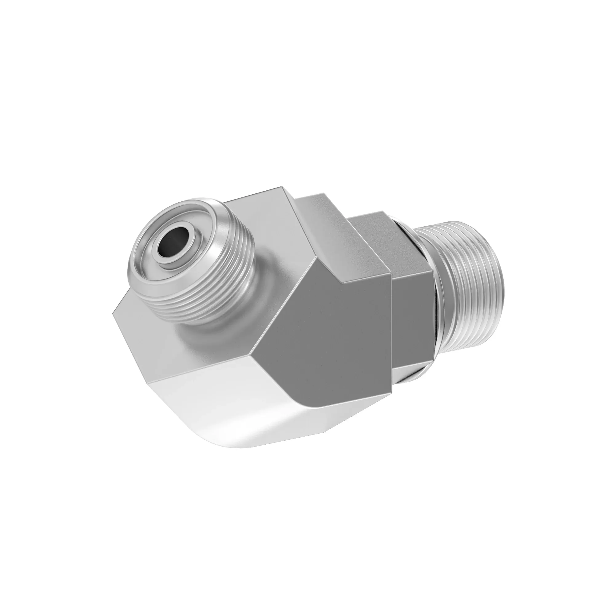 45 DEG STRAIGHT THREAD,O-RING FSF