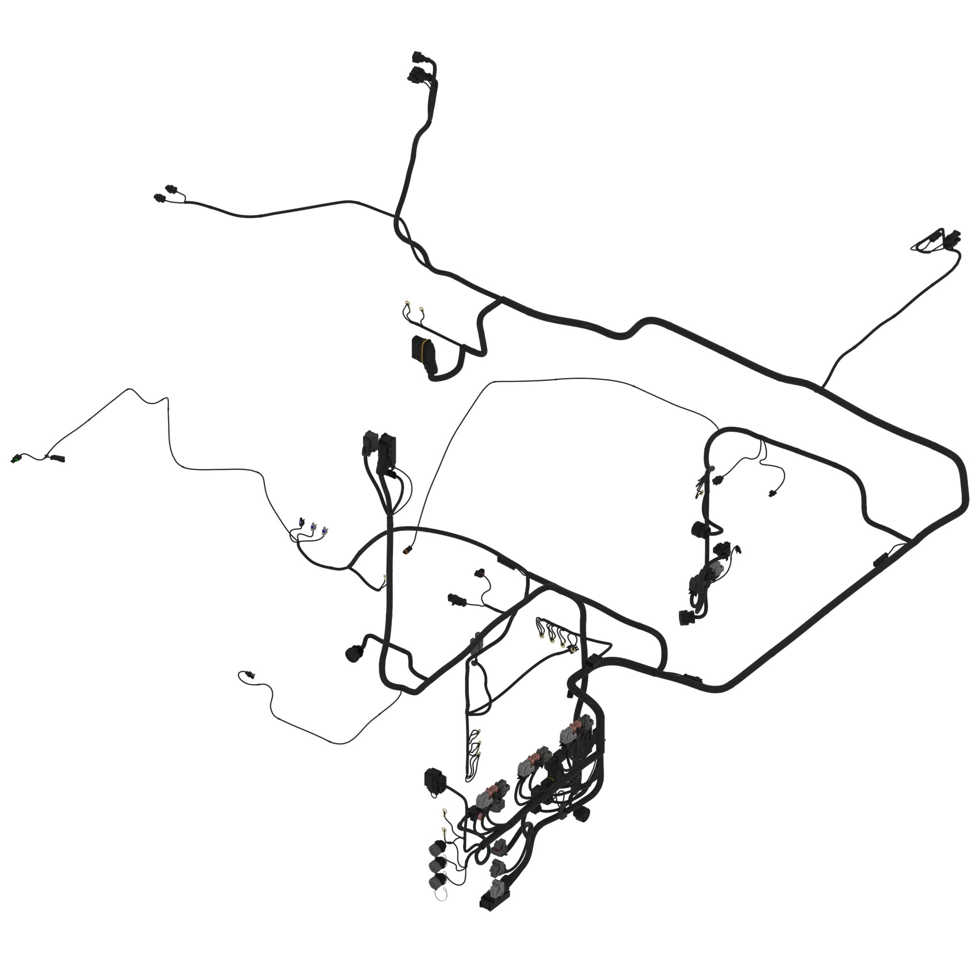 John Deere Main Chassis Wiring Harness - AKK60783