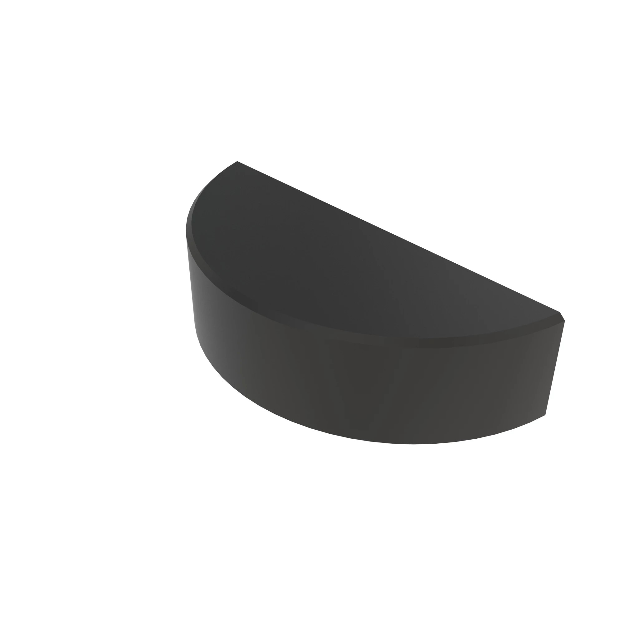 John Deere Chopping Gear Case Shaft Key - CE17368