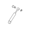 John Deere Seat Suspension Absorber - AL117265