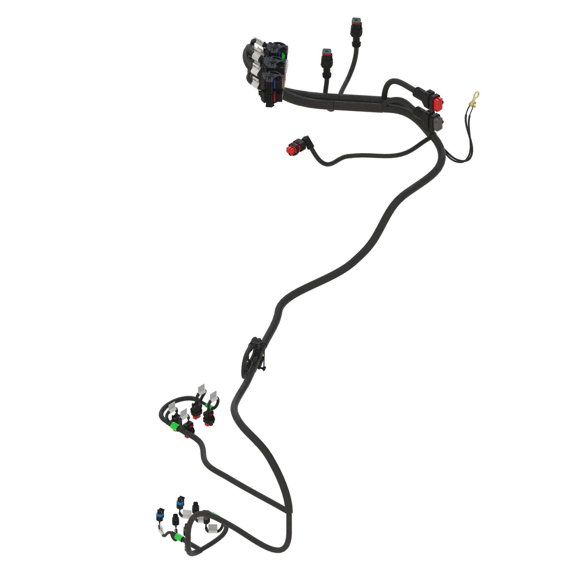 John Deere Electro-Hydraulic Steering Harness - AT550316
