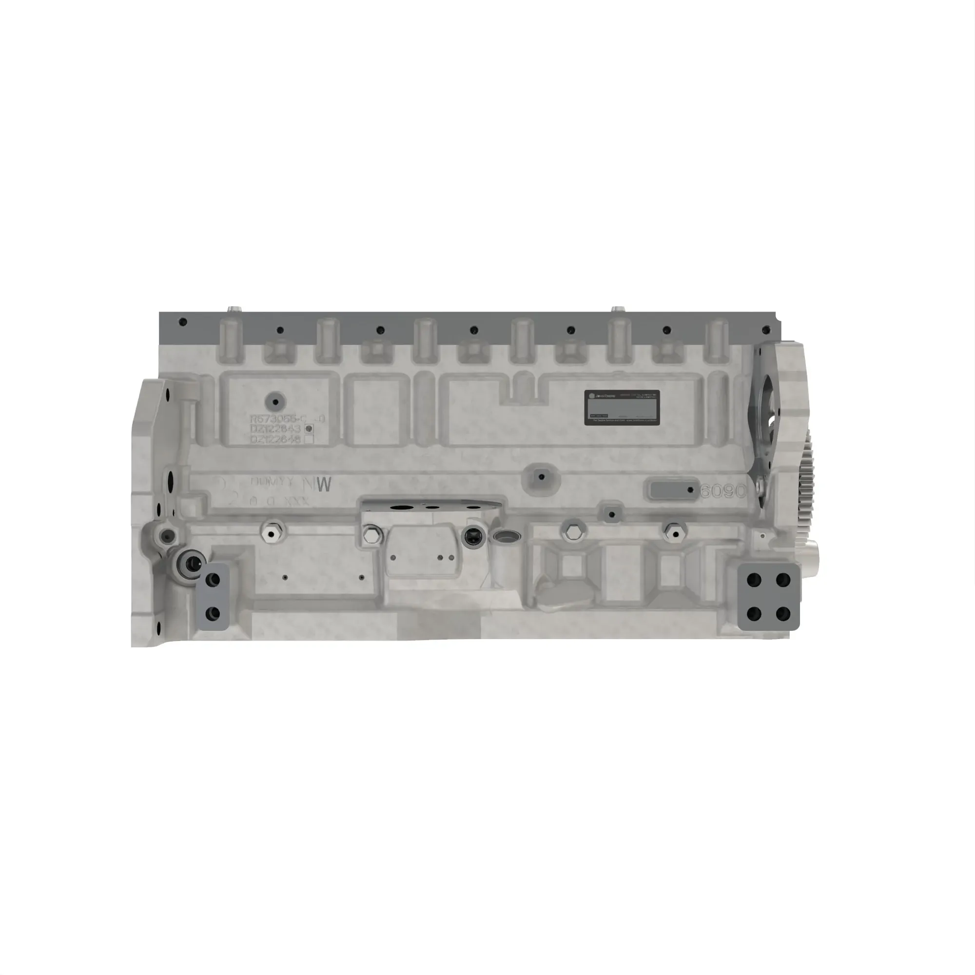 SHORT BLOCK ASSEMBLY, W/ TAPERED SQ