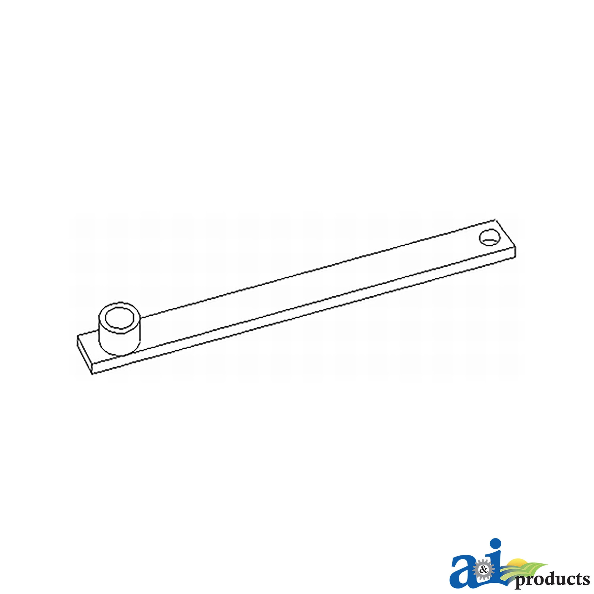 A&I Products Feeder Drum Support Arm - A-AH116698