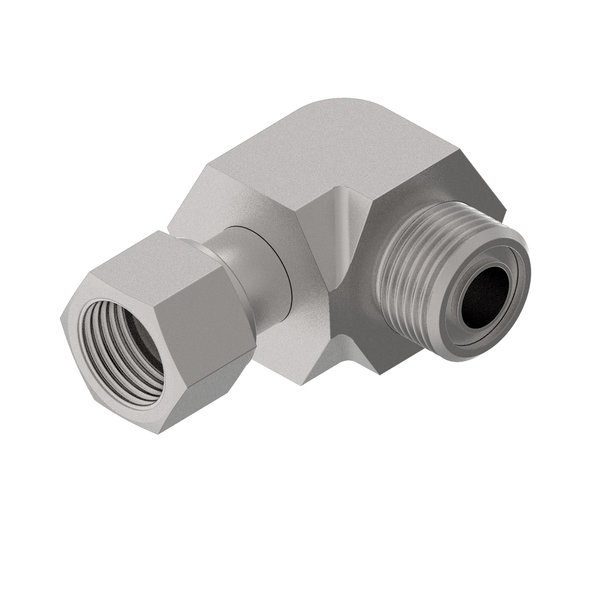 90 Deg Swivel Elbow (SWE) ORFS